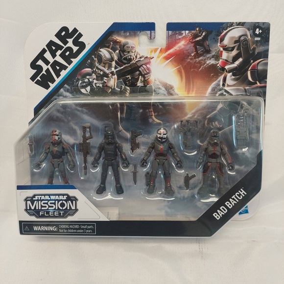 Star Wars Other - Star Wars Mission Fleet Bad Batch Action Figures